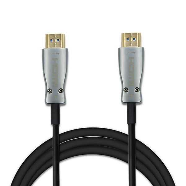 Qoltec HDMI-kabel v.2.0 høj hastighed 4K 60Hz AOC guld 20m