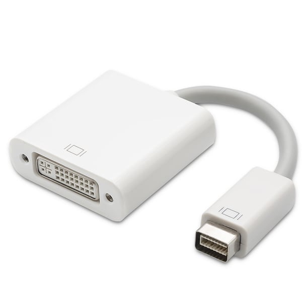 Qoltec Mini DVI till DVI-adapter 24+5 Full HD 0,16 m