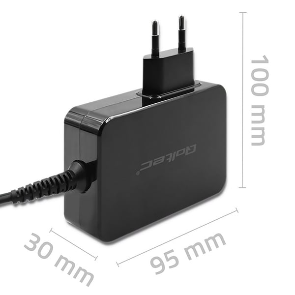 Qoltec snabbladdare PD 120W Turbo 5-28V 3-4,5A USB-C svart