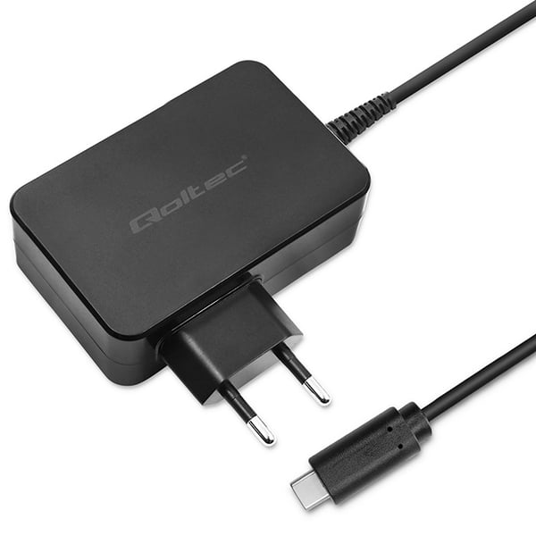 Qoltec snabbladdare PD 120W Turbo 5-28V 3-4,5A USB-C svart