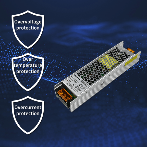 Qoltec LED-switchende strømforsyning IP20 120W 12V 10A slank