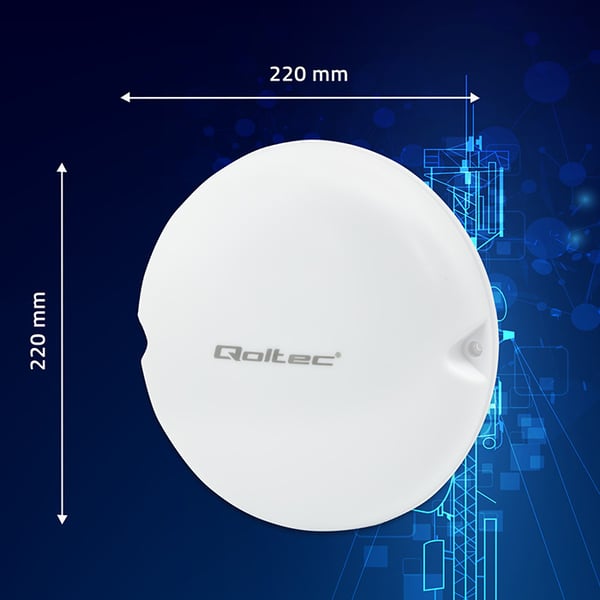 Qoltec 5G LTE indendørsantenne 5dBi 50W