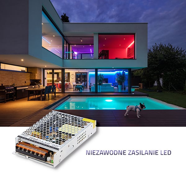 Qoltec LED-switchende strømforsyning IP20 150W 12V 12,5A Slank