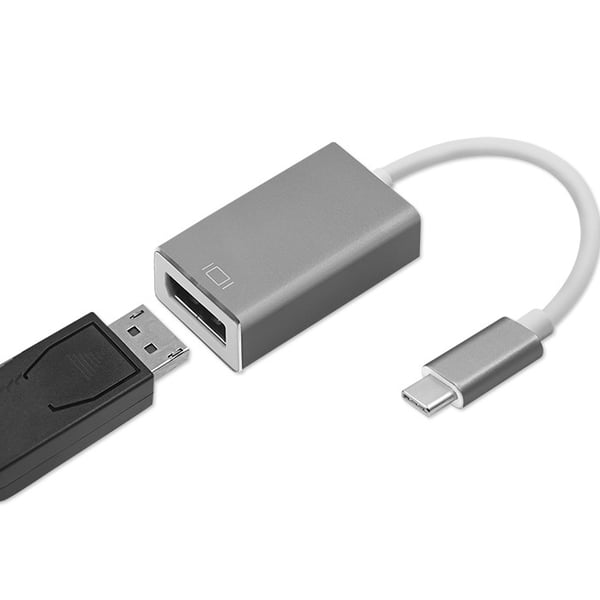 Qoltec USB-C 3.1 adapter DisplayPort 4K MHL aluminium