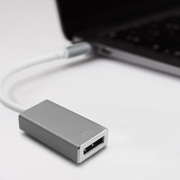 Qoltec USB-C 3.1 adapter DisplayPort 4K MHL aluminium