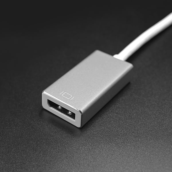 Qoltec USB-C 3.1 adapter DisplayPort 4K MHL aluminium