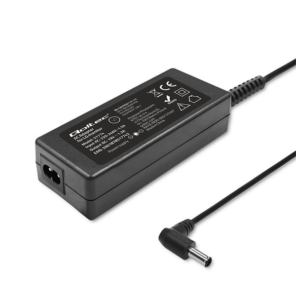 Qoltec netadapter til LG-skærm 25W 19V 1.3A 6.5*4.4 med strømkabel