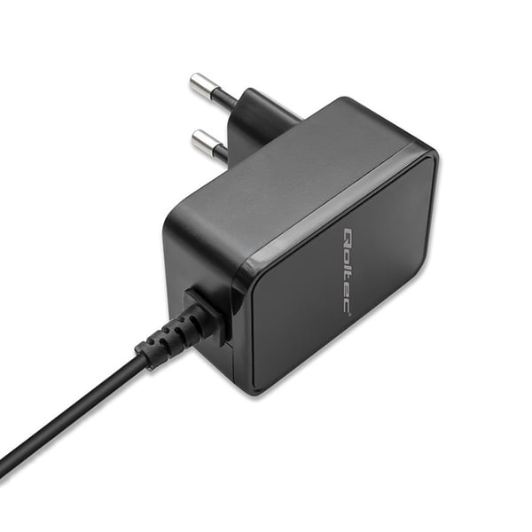 Qoltec superhurti PD-oplader til Raspberry PI 4 USB-C 15W 5V 3A sort