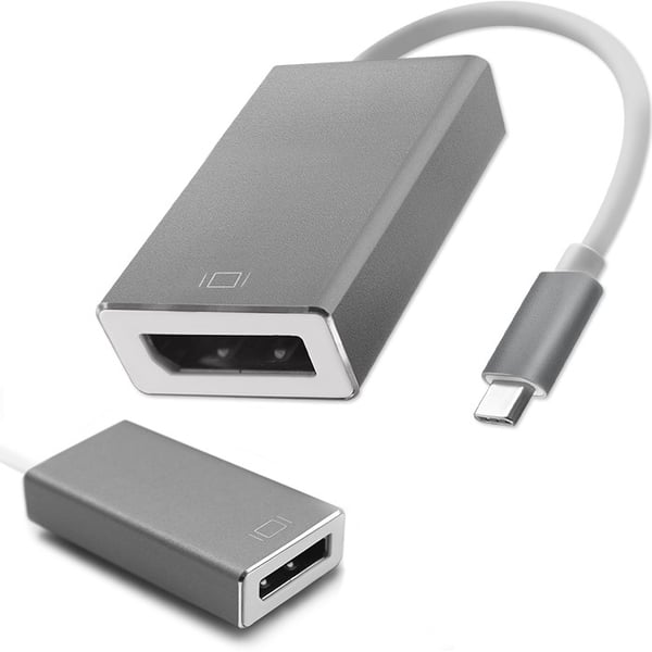 Qoltec USB-C 3.1 adapter DisplayPort 4K MHL aluminium
