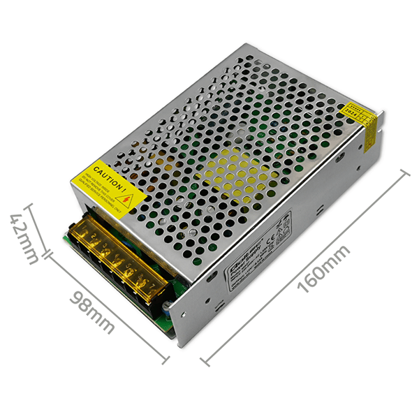 Qoltec LED-switchende netstrømforsyning IP20 100W 12V 8,3A aluminium