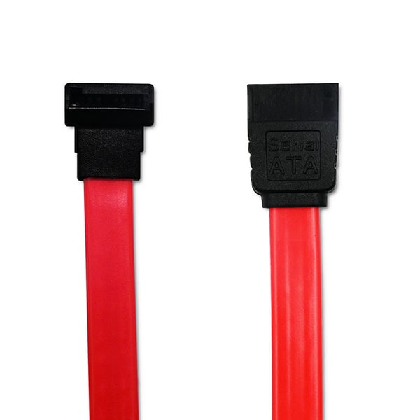 Qoltec SATA-kabel vinklet 0,35 m