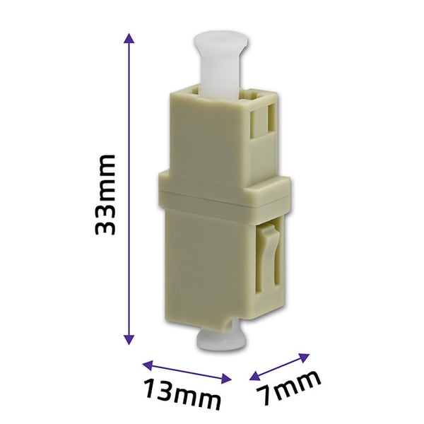 Qoltec LC/UPC fiberoptisk adapter simpleks multimode