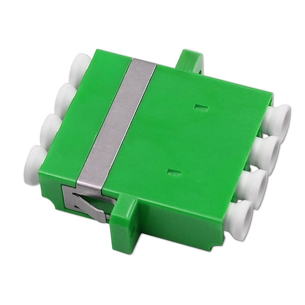 Qoltec LC/APC fiberoptisk adapter dobbeltfyrring enkeltmode Qoltec LC/APC fiberoptisk adapter dobbeltfyrring enkeltmode
