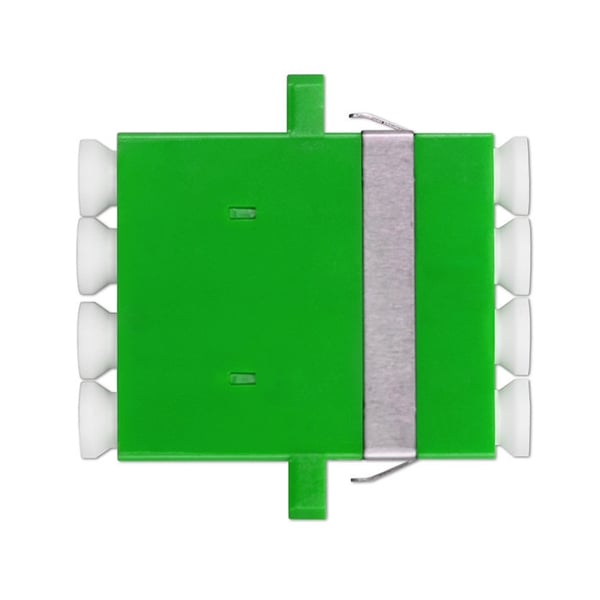Qoltec LC/APC fiberoptisk adapter dobbeltfyrring enkeltmode