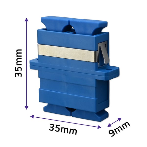 Qoltec SC/UPC fiberoptisk adapter duplex singlemode