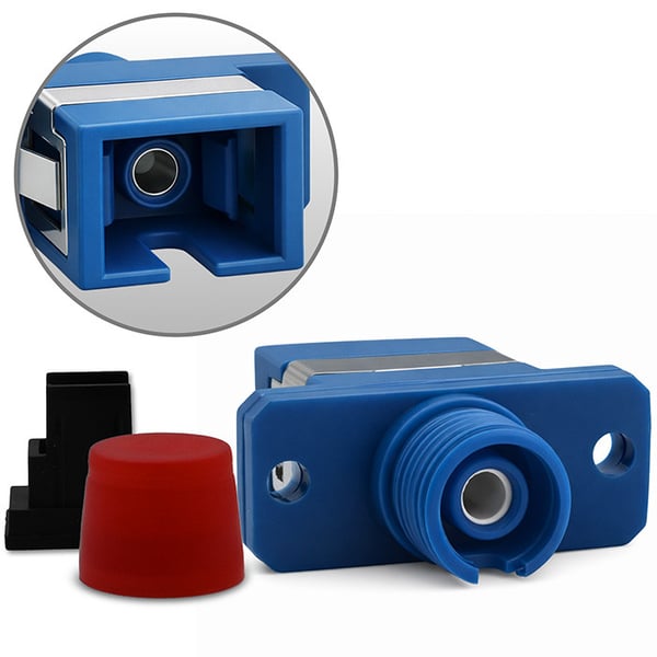 Qoltec hybridadapter SC/UPC - ST/UPC Simplex multiläge
