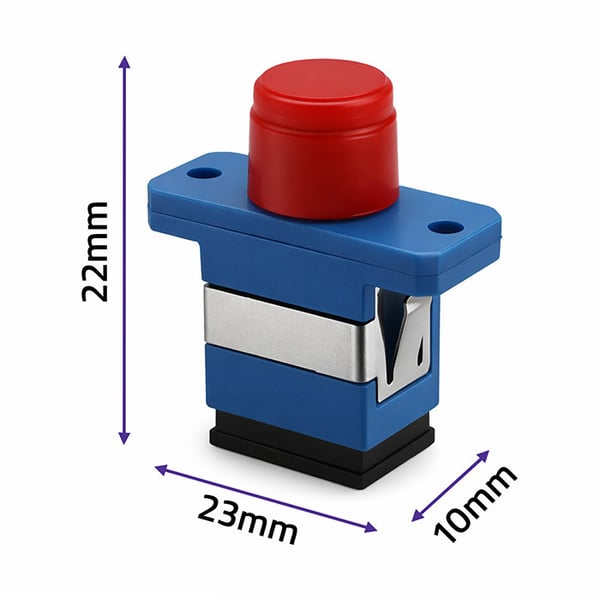 Qoltec hybridadapter SC/UPC - ST/UPC Simplex multiläge
