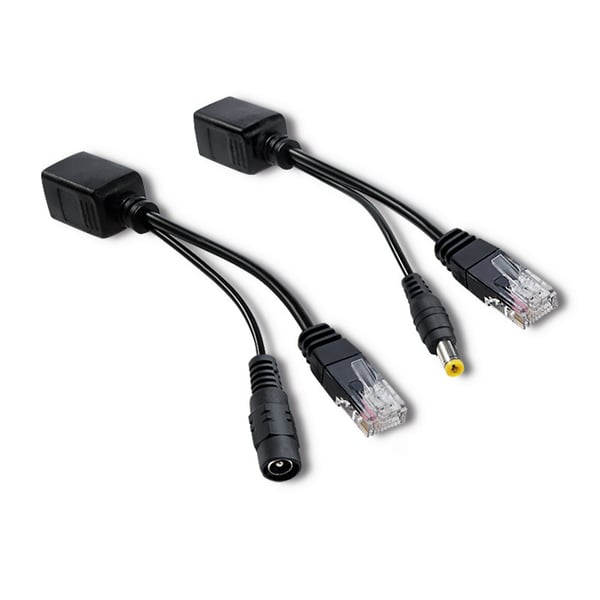 Qoltec PoE-nätadapter LAN RJ-45 5,5*2,1 mm