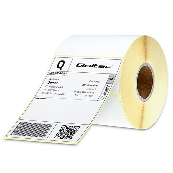 Qoltec värmöverföringseti 100 x 210 mm 350 st
