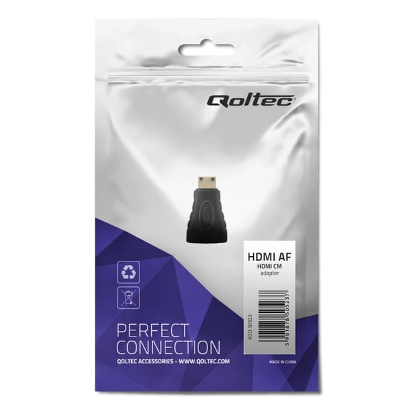 Qoltec-adapter hdmi A hun | Mini hdmi C han