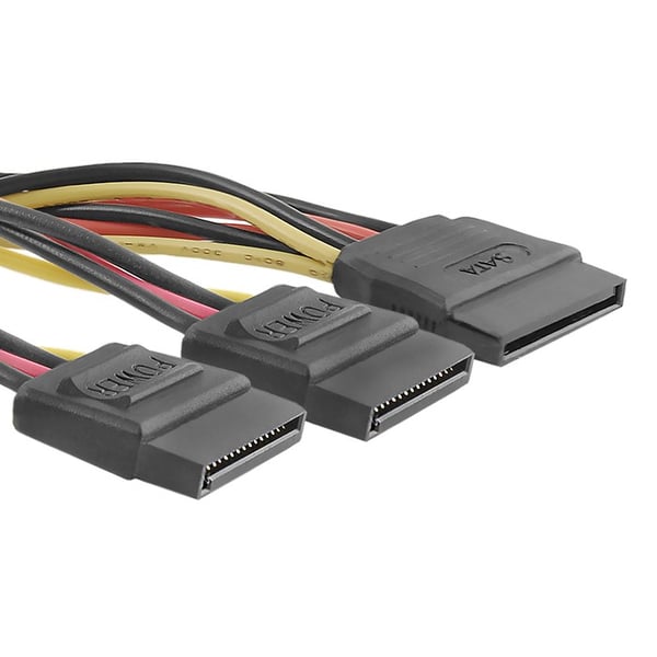 Qoltec SATA-splitterkabel hun 2x hun 0,2m