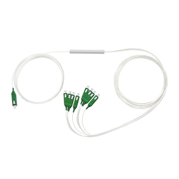 Qoltec splitter 1x8 SC/APC - SC/APC G.657A singlemod 0,9 mm