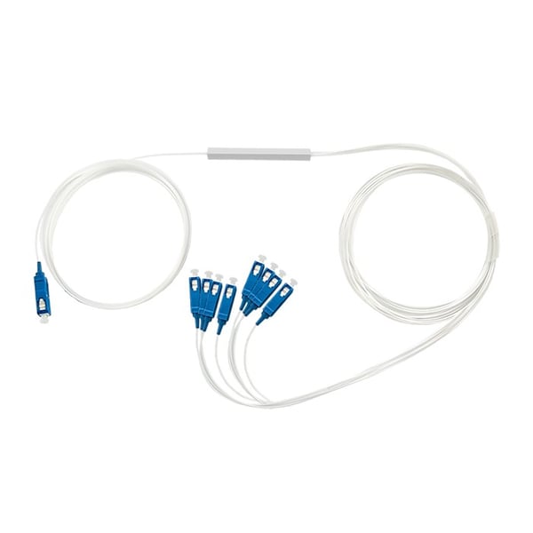 Qoltec splitter 1x8 SC/PC - SC/PC G.657A singlemode 0,9 mm