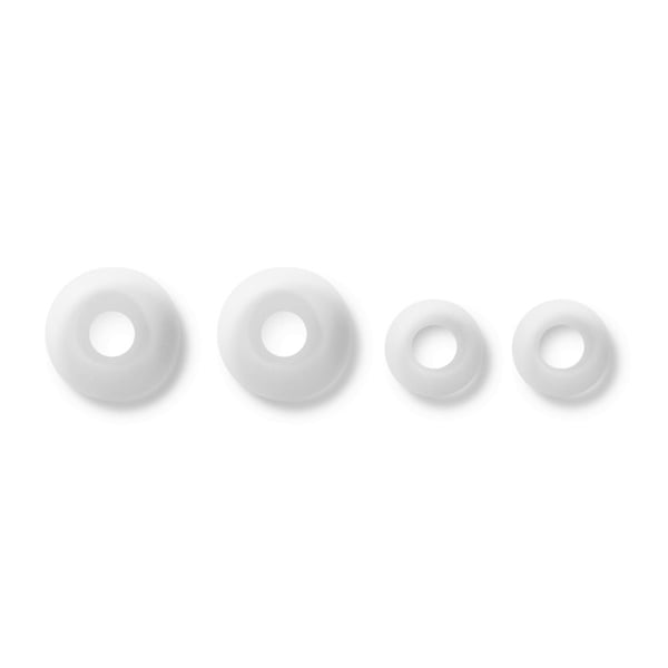 Qoltec In-Ear hörlurar med mikrofon vita