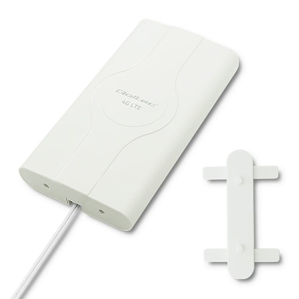 Qoltec 4G LTE -kaksoisantenni kahdella SMA-liittimellä | 30dBi | Sisäinen