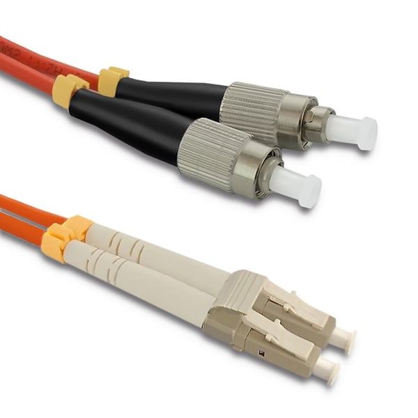 Qoltec fiberoptisk patchkabel LC/UPC - FC/UPC multiläge 50/125 OM2 duplex 5m Qoltec fiberoptisk patchkabel LC/UPC - FC/UPC multiläge 50/125 OM2 duplex 5m