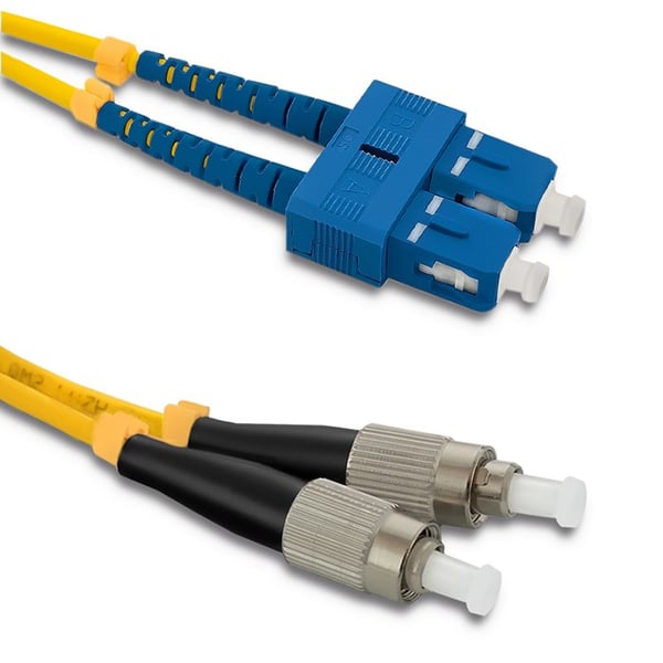 Qoltec fiberoptisk patchkabel SC/UPC - FC/UPC singlemode 9/125 G652D duplex 5m