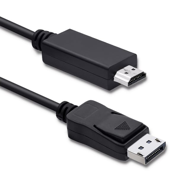 Qoltec DisplayPort v1.2 han til HDMI han 5K 1 m kabel