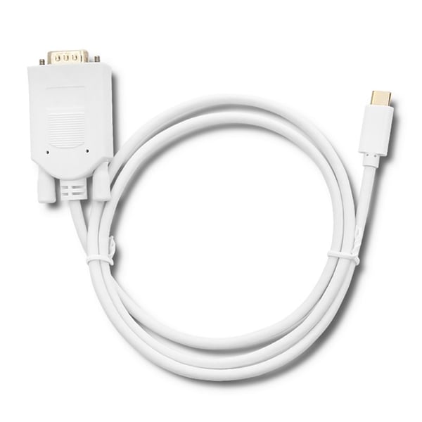 Qoltec USB 3.1 Type C til VGA-kabel, FULL HD, alternativ tilstand, 1 m