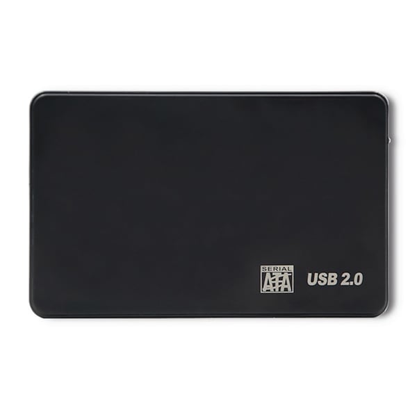 Qoltec Kotelo/kaappi HDD/SSD 2.5"" SATA3 | USB 2.0 | Musta