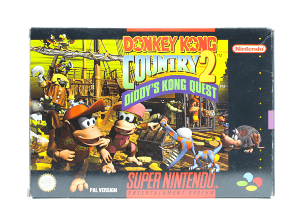 Donkey Kong Country 2: Diddy´s Kong Quest - Supernintendo/SNES - PAL/SCN/EUR (BRUKT VARE)