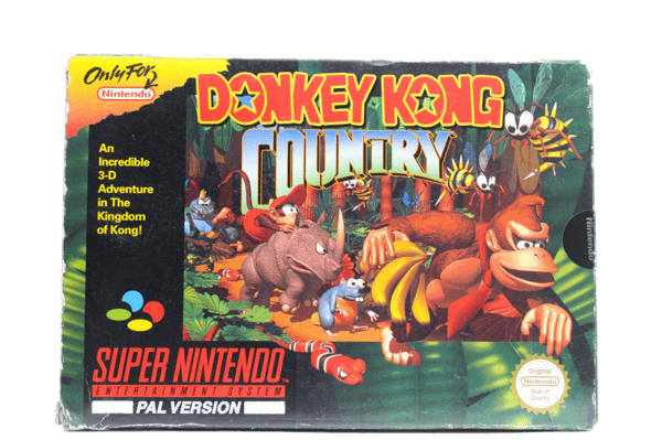 Donkey Kong Country - Supernintendo/SNES - PAL/EUR (BRUKT VARE)