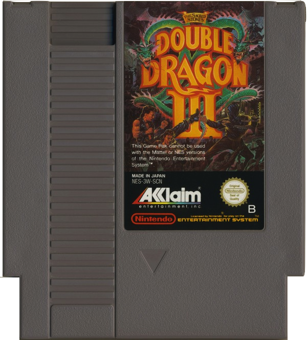 Double Dragon III The Sacred Stones - Nintendo 8-bit/NES - PAL B/SCN (BRUKT VARE)