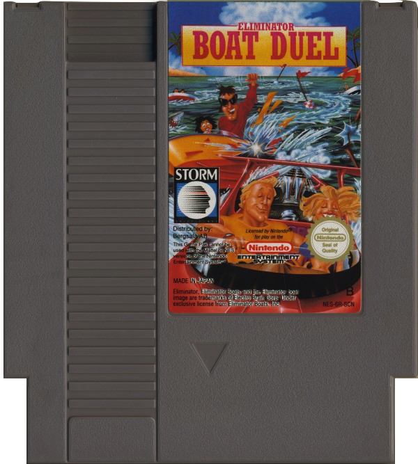 Eliminator Boat Duel - Nintendo 8-bit/NES - PAL B/SCN (BRUKT VARE)