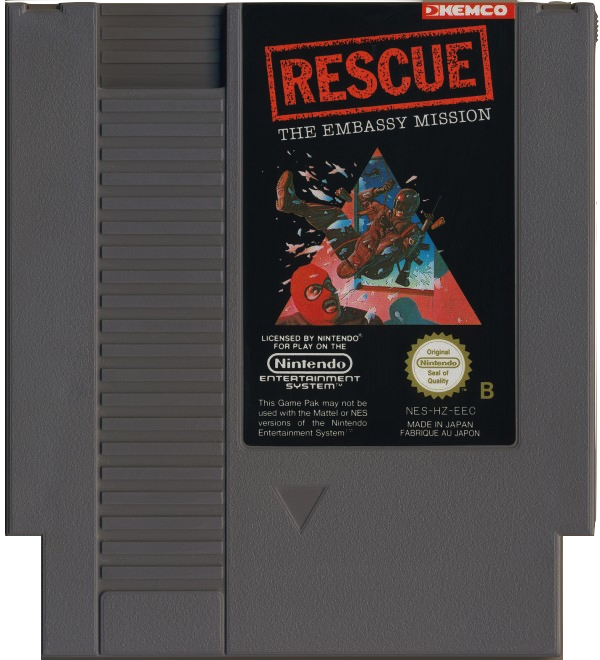 Rescue The Embassy Mission - Nintendo 8-bit/NES - PAL B/SCN (BRUKT VARE)