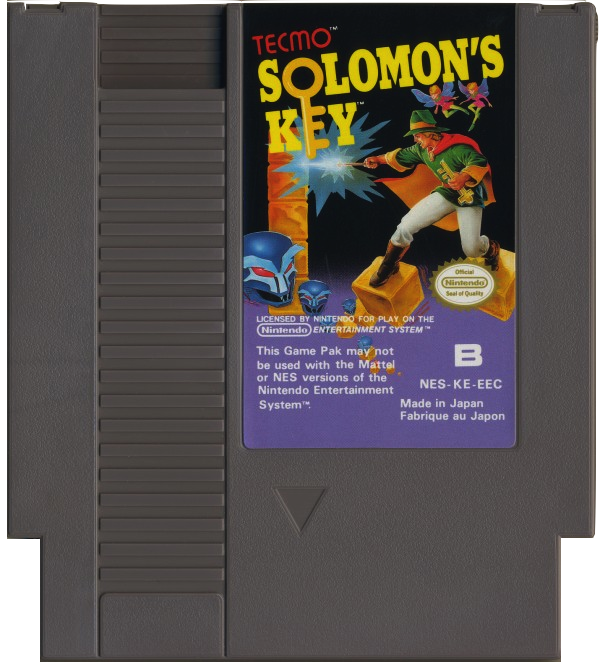 Solomons Key - Nintendo 8-bit/NES - PAL B/SCN (BRUKT VARE)