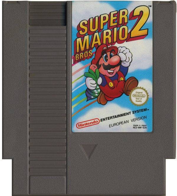Super Mario Bros 2 - NES/Nintendo 8-bit - PAL-B/SCN (BRUKT VARE)