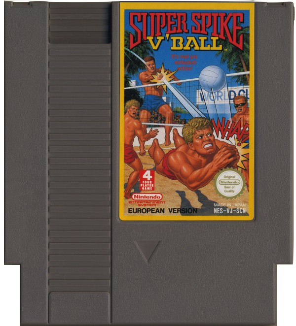 Super Spike V´Ball - Nintendo 8-bit/NES - PAL B/SCN (BRUKT VARE)