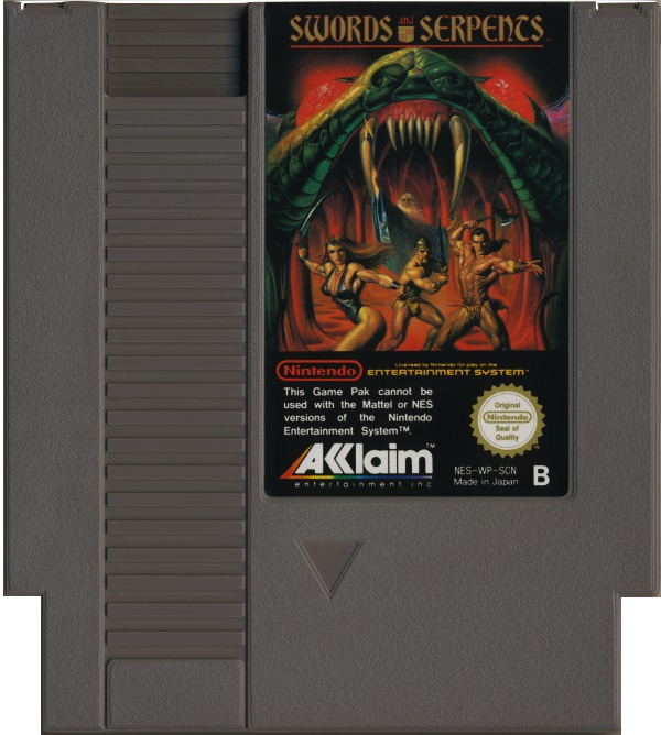 Swords & Serpents - Nintendo 8-bit/NES - PAL B/SCN (BRUKT VARE)