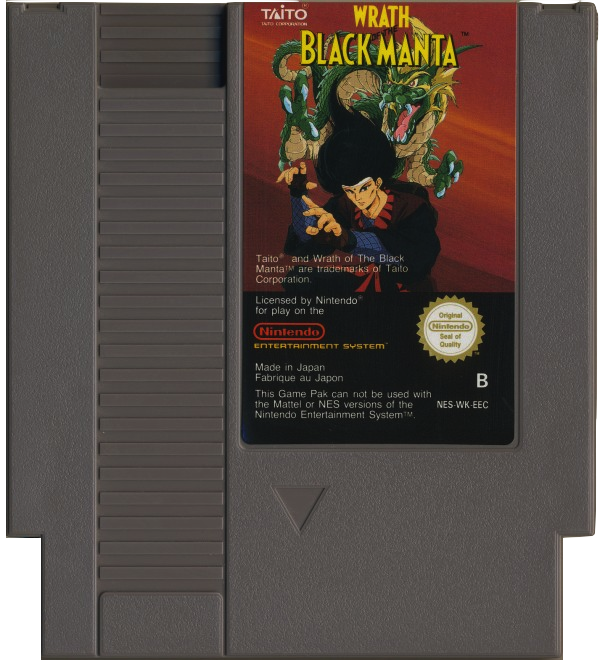 Wrath of the Black Manta - Nintendo 8-bit/NES - PAL B/SCN (BRUKT VARE)
