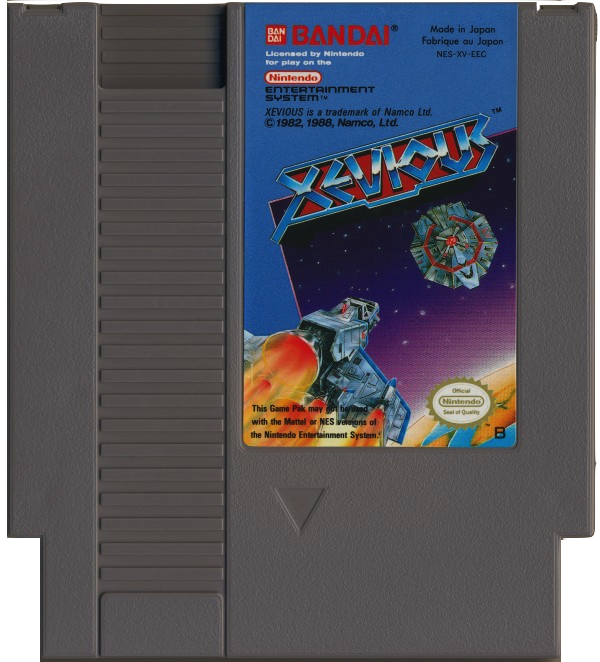 Xevious -  Nintendo 8-bit/NES - PAL B/SCN (BRUGT VARE)