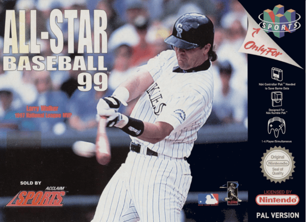All-Star Baseball 99 - Nintendo 64/N64 - PAL/EUR (BRUKT VARE)