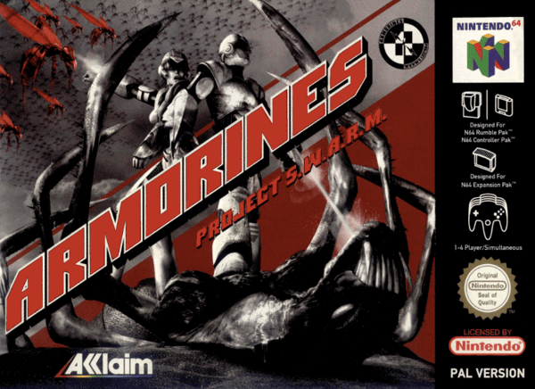 Armorines: Project S.W.A.R.M. - N64 - PAL / EUR (BRUKT VARE)