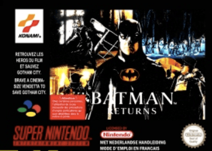 Batman Returns - Supernintendo/SNES - PAL/SCN/EUR (BRUGT VARE)