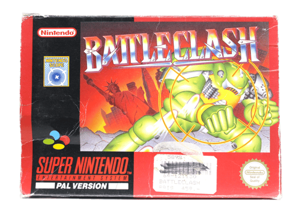 Battle Clash ( Super Scope) B623 - Supernintendo/SNES - PAL/SCN/EUR (BRUKT VARE)