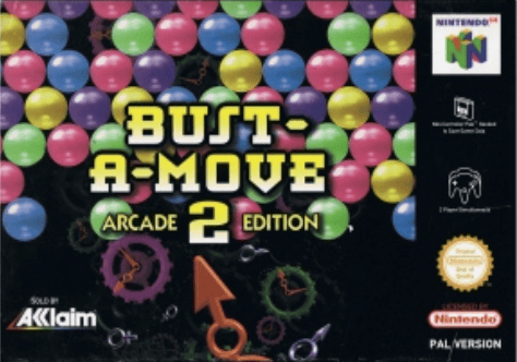 Bust-A-Move 2: Arcade Edition - Nintendo 64/N64 - PAL/EUR (BRUKT VARE)